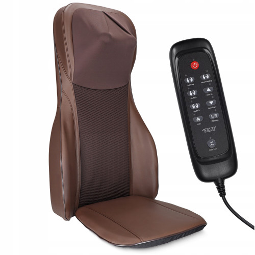 Купити Масажна подушка  4FIZJO Ultra багатофункціональна, з підігрівом Brown у Києві - фото №1